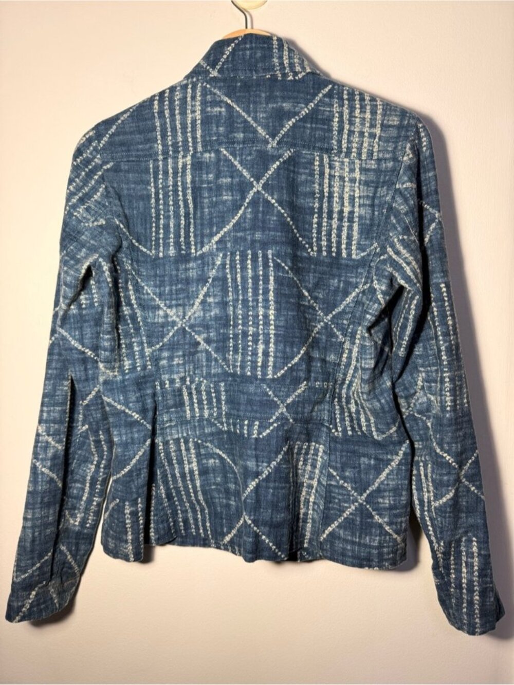 Ralph Lauren Indigo Quilted Denim Jacket size S - Picture 5 of 7